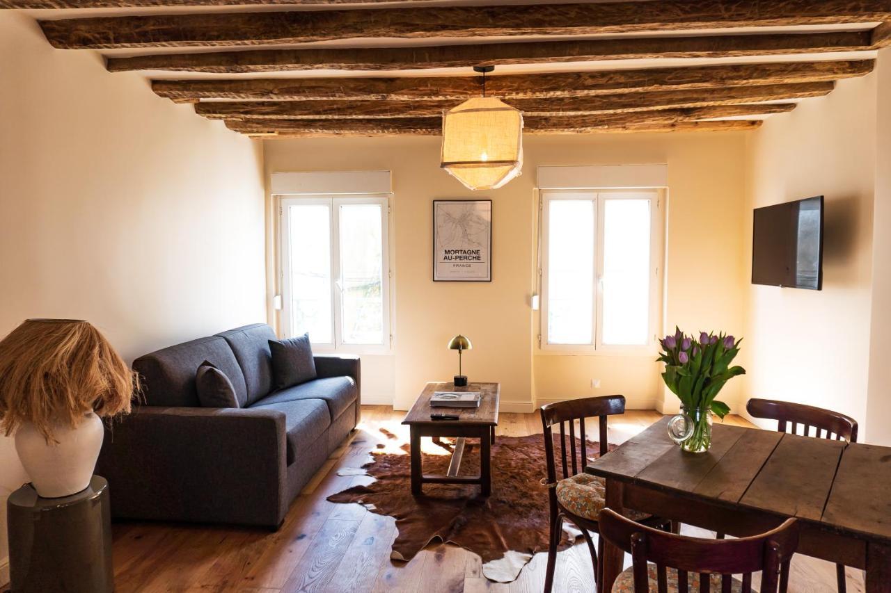 Les Nids Perches - Rue Sainte Croix Apartment Mortagne-au-Perche Ngoại thất bức ảnh